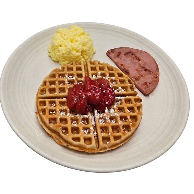 Waffle & Side.