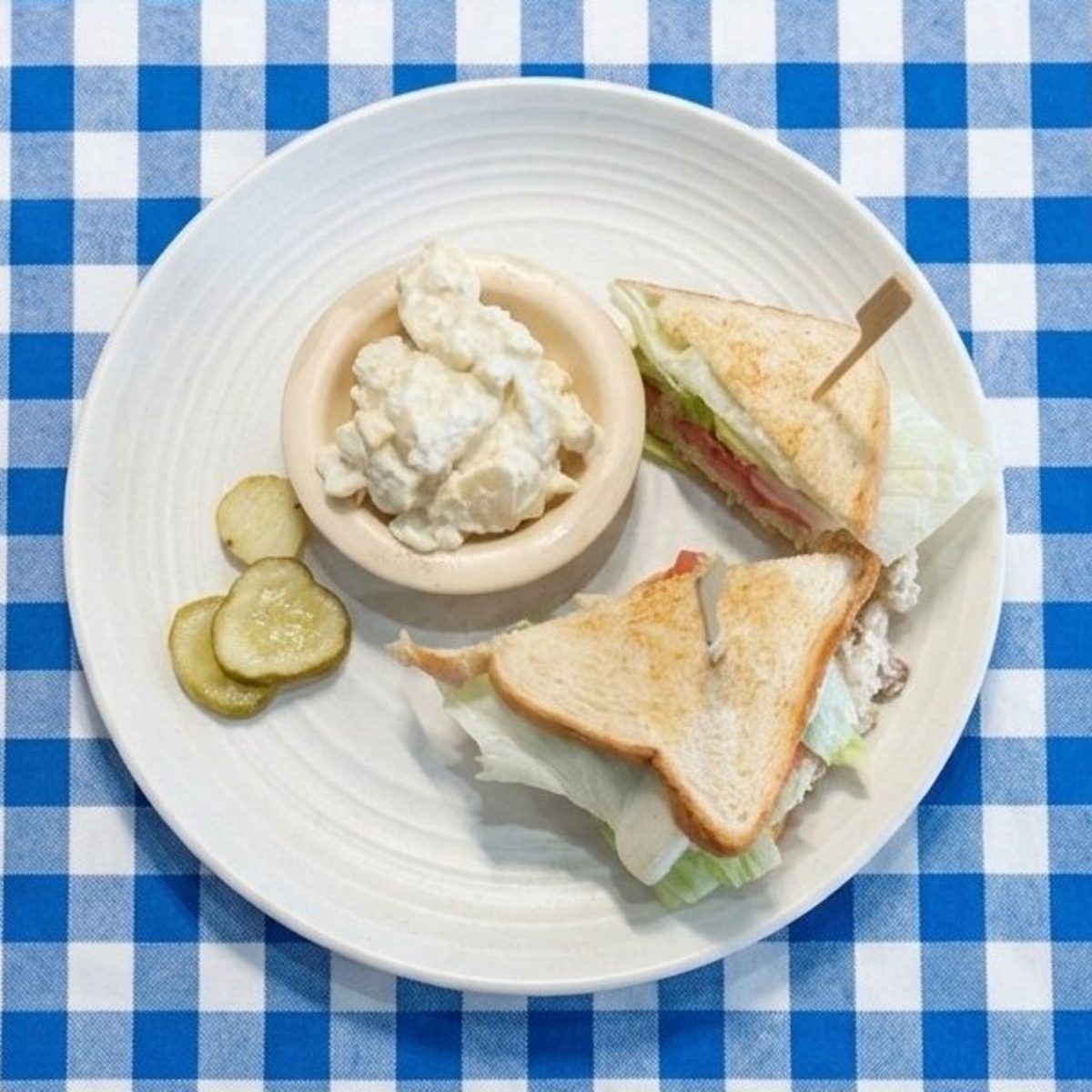Homemade Chicken Salad Sandwich