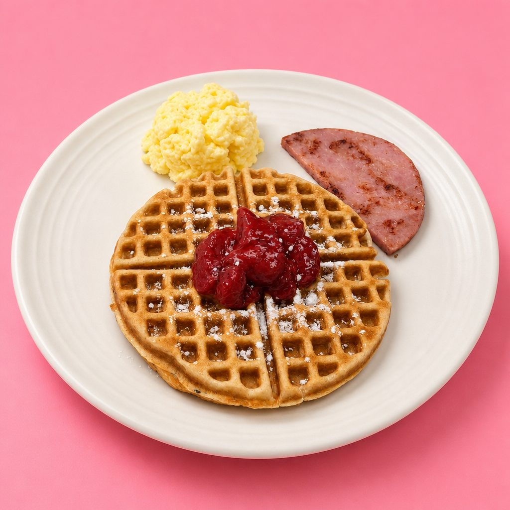 Waffle & Side.