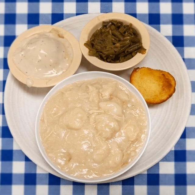 Chicken and Dumplings.